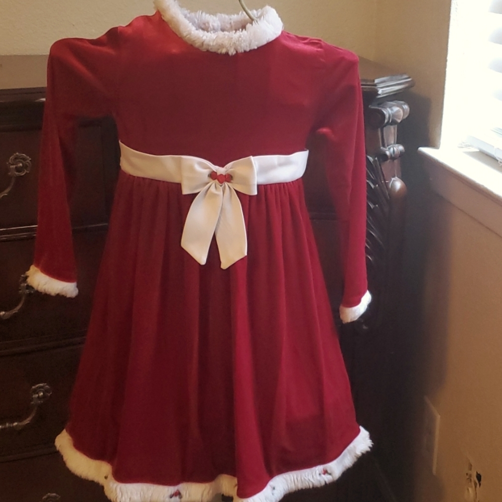 Thomas velvet dress